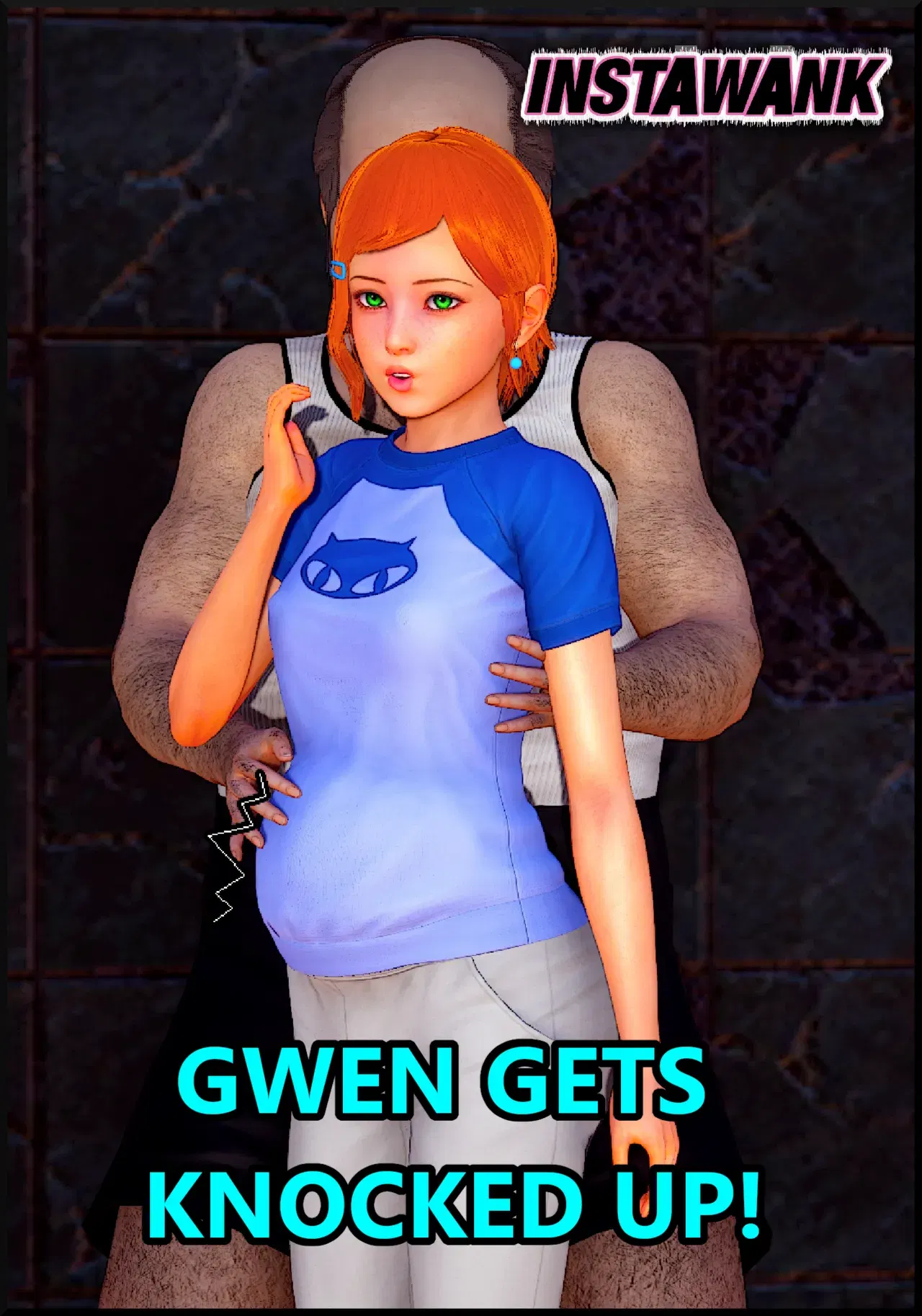 Gwen se queda embarazada - Galería Hentai
